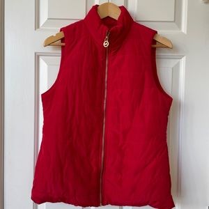 NWOT Michael Kors puffer vest! Red! Small!